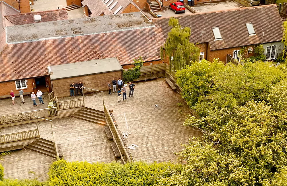 dji drone event video production