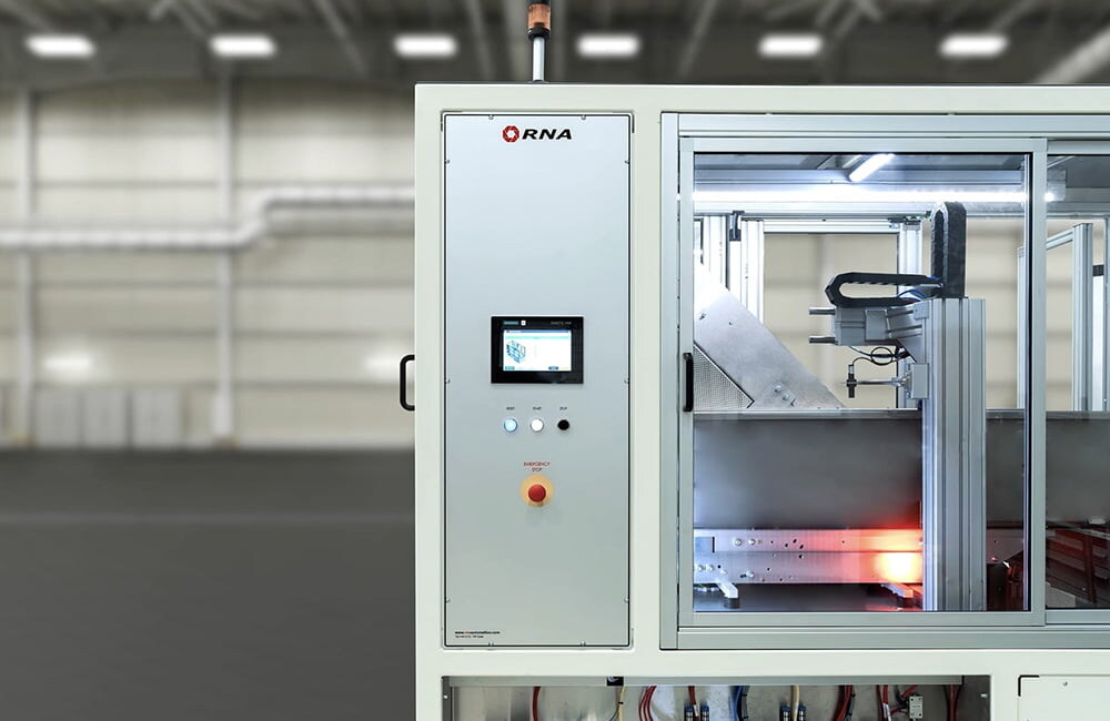 spring detangler automation machine video production